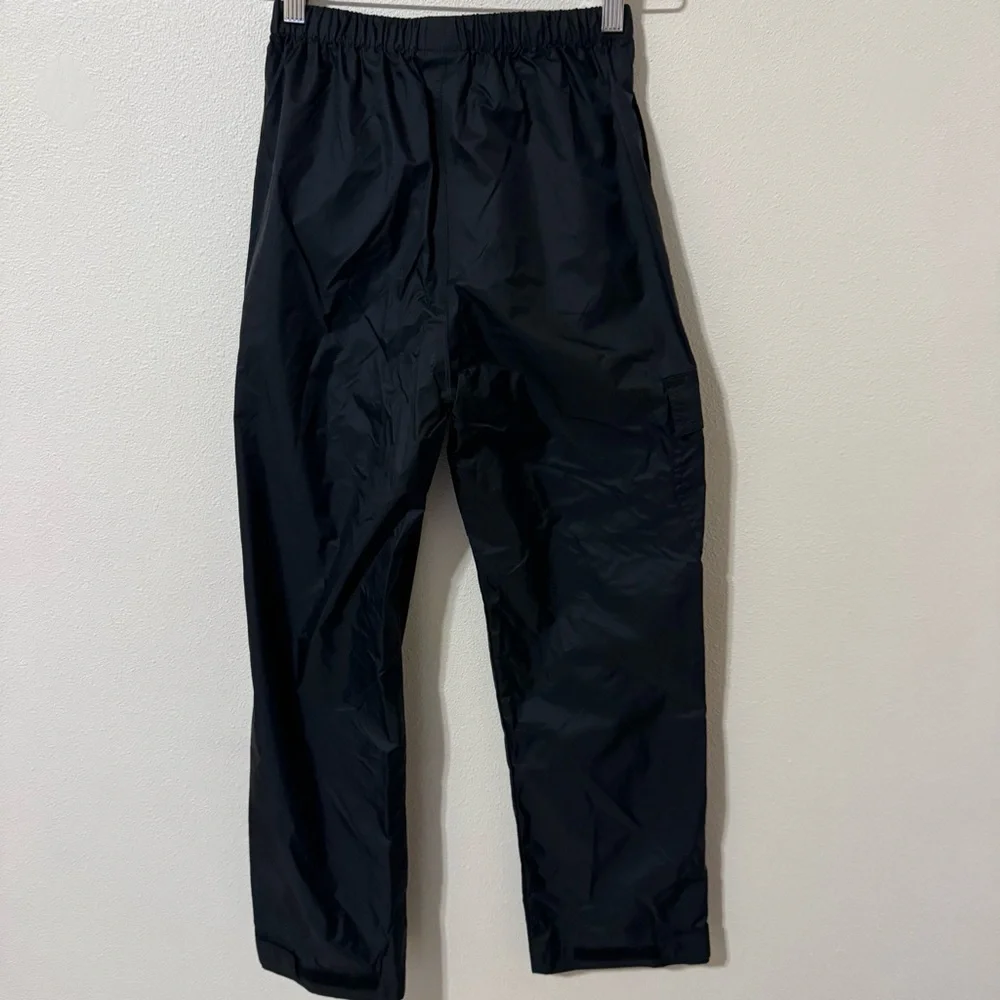 Columbia Cypress Brook Pant Black Waterproof Rain Pants Lightweight-M (10/12)